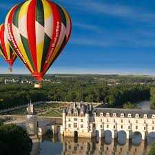 Vol en Montgolfiere a Amboise Au Coucher de Soleil
