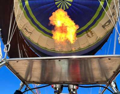 Vol en Montgolfiere a Amboise Au Coucher de Soleil
