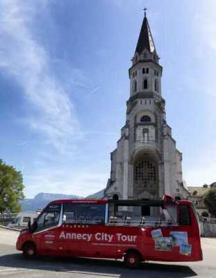 Visite Annecy en Bus Cabriolet