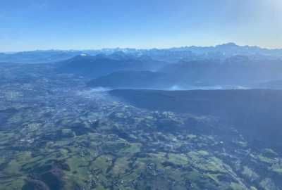 Vol en Montgolfiere Au Dessus d'Annecy