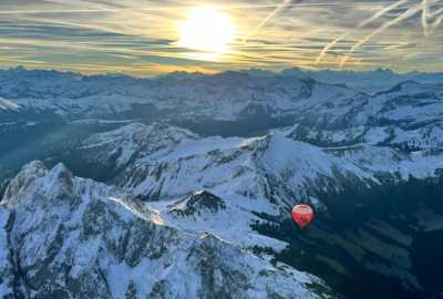 Vol en Montgolfiere Au Dessus d'Annecy
