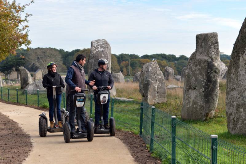 Guidee en Segway - Menhirs
