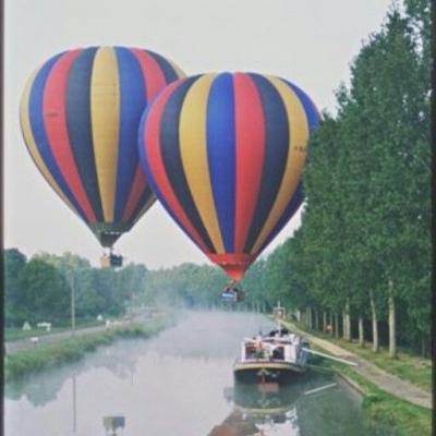 la Bourgogne en Mongolfiere