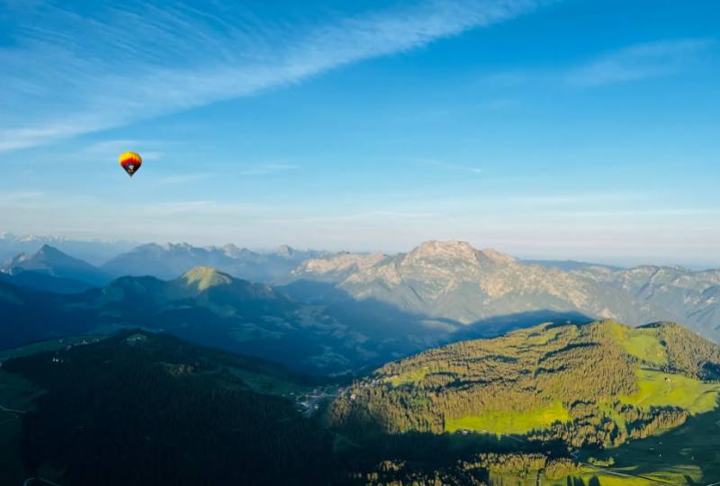 Vol en Montgolfiere Au Dessus d'Annecy