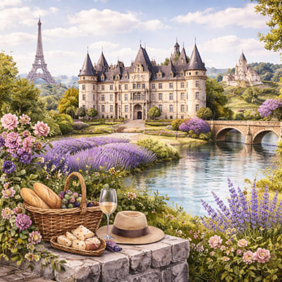 Châteaux et patrimoine historique de France