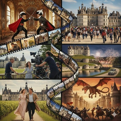 Les châteaux français et le cinéma : des décors majestueux pour le septième art