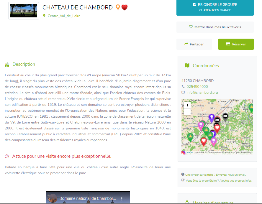 CHATEAUX EN FRANCE | http://www.chateaux-en-france.com 